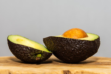 Avocado with a big seed.