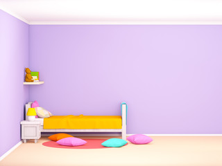 children's room cute flat