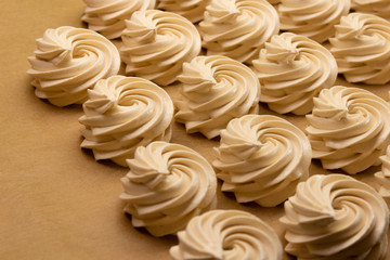 marshmallows (zefir). Many pieces