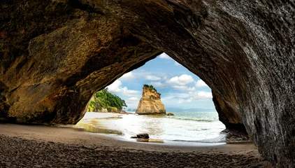Fotobehang Cathedral Cove - New Zealand © demage@seznam.cz
