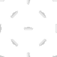 Steamer pattern seamless vector repeat geometric for any web design