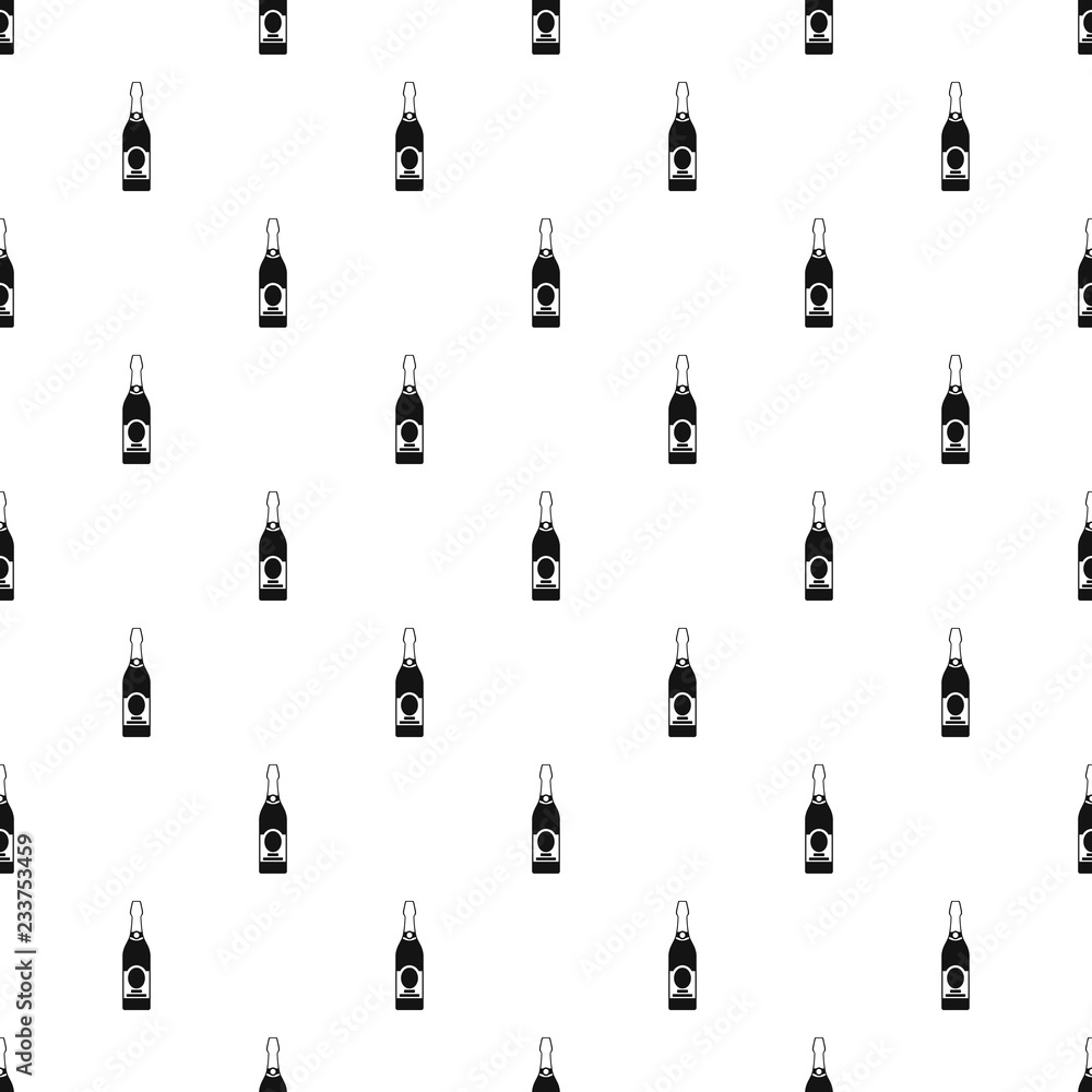 Poster holiday champagne pattern seamless vector repeat geometric for any web design