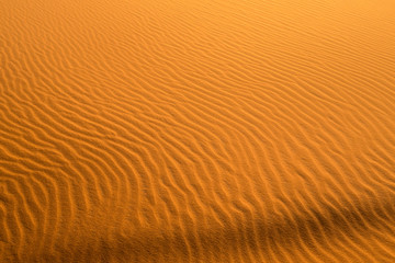 Sand texture of Sahara desert, Morocco