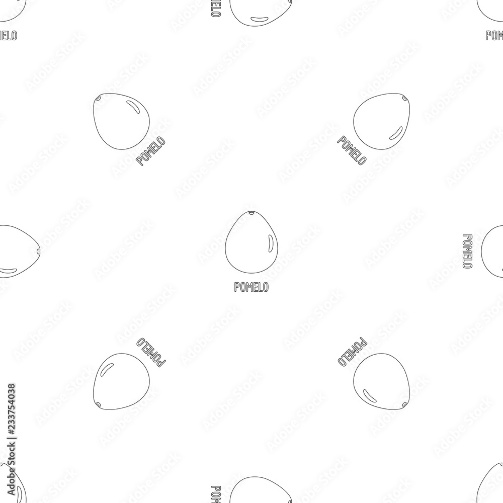 Poster pomelo pattern seamless vector repeat geometric for any web design