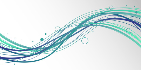 sfondo, grafica, linee, ondeggiate, onda