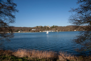 Winter am Baldeneysee in Essen-Werden