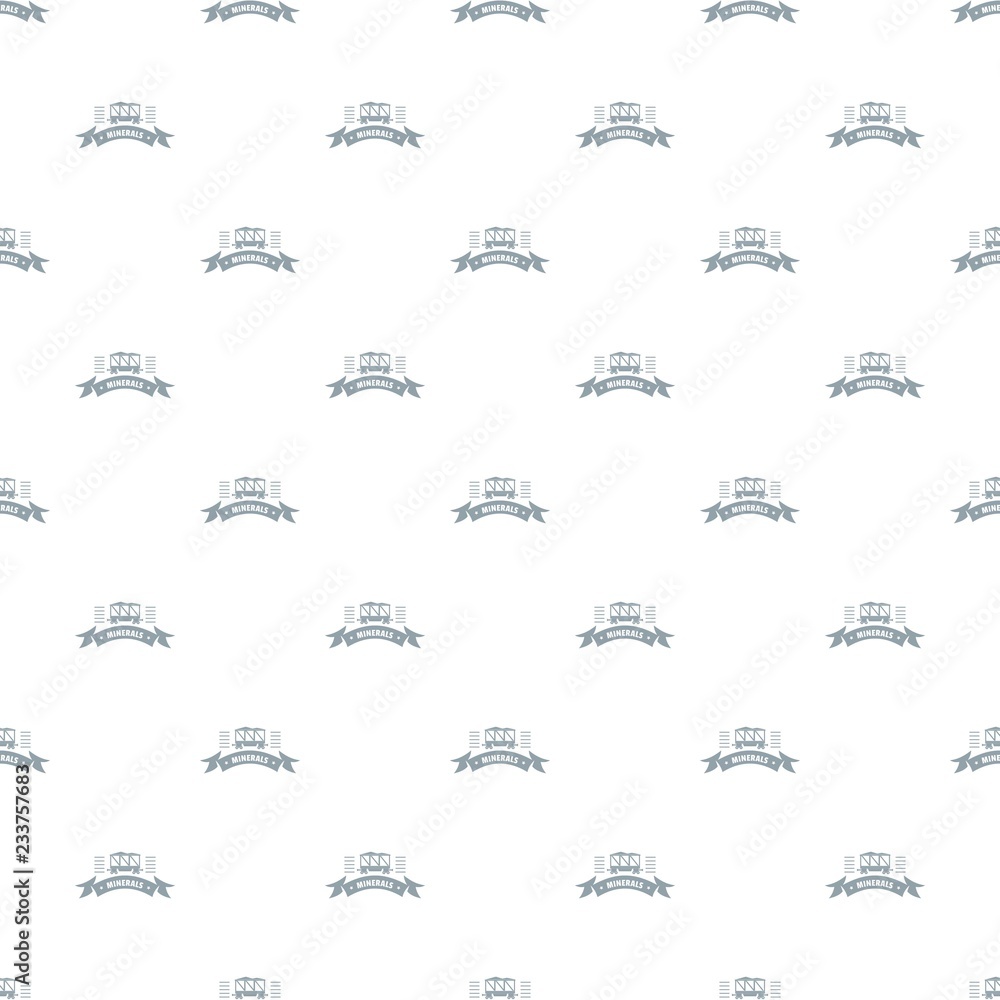 Poster cargo wagon pattern vector seamless repeat for any web design