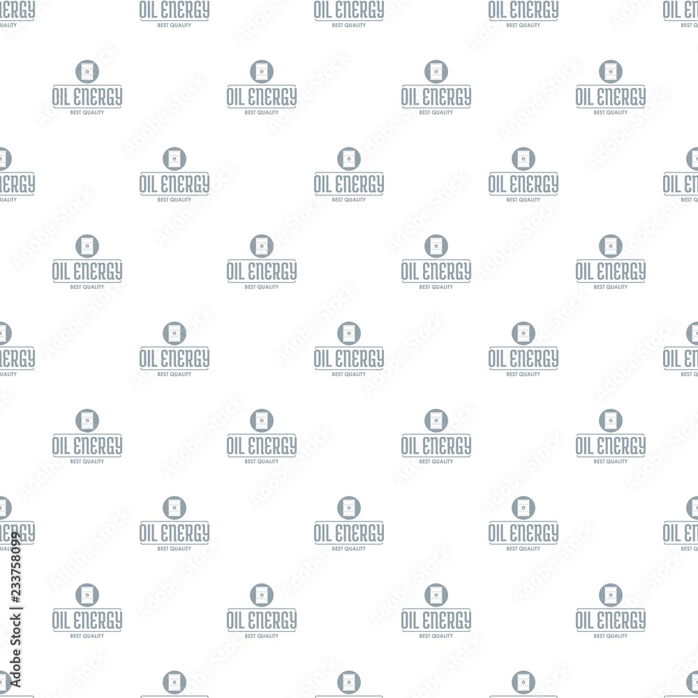 Poster barrel oil pattern vector seamless repeat for any web design