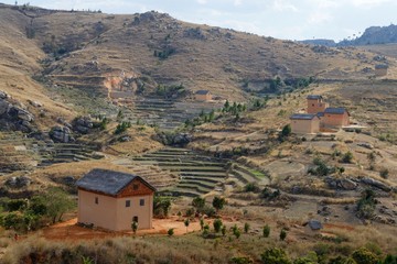 Terrassenanbau bei Mahatsanda