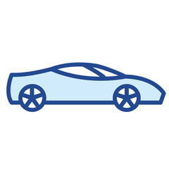 Sportwagen Vector Icon Illustration