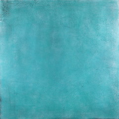 Blue vintage concrete walls. Blue cement background.