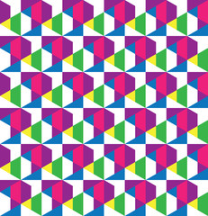 Geometric grid seamless pattern design