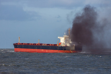 air pollution industrial ship