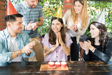 Having Fun At Birthday Party