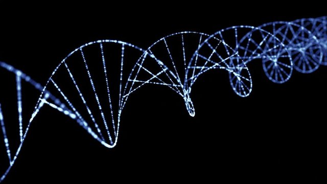DNA doble helix medical background seamless loop