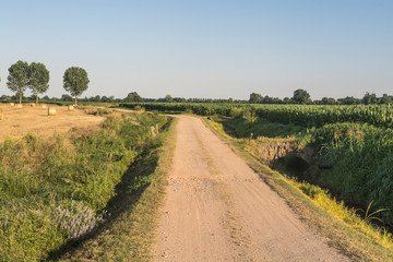 Fototapeta premium Milan, Italy - panorama in the countryside
