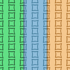 Obraz premium Geometric seamless pattern. Square