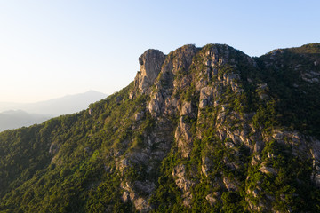 Fototapeta na wymiar Lion rock mountain
