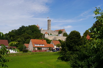 Burg Abenberg mit Burtturm Luginsland