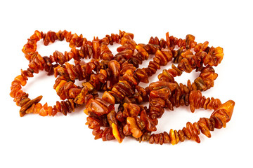 String of baltic amber beads