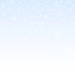 Snowflakes background pattern