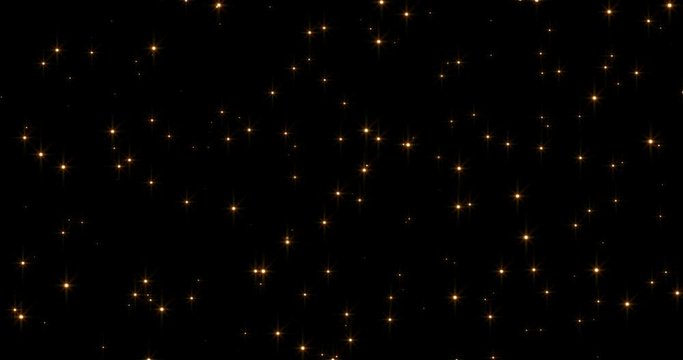 Stars night able to loop