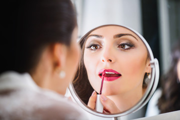 Bride that the makeup