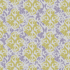 Vector Lilac Green Geometric texture Background Seamless Pattern