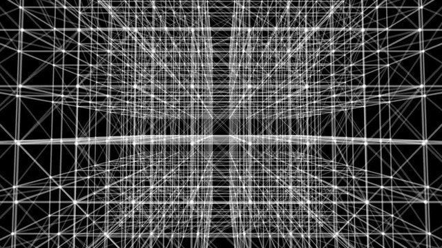 Abstract white lines with dots. Plexus background. Plexus futuristic. Plexus geometry. Plexus cybernetic.