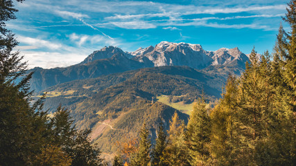 Beautiful alpine view near Werfen-Salzburg-Austria