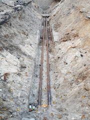 repair of water pipes