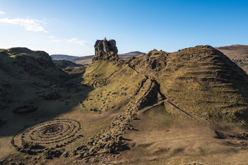 Fairy Glen in the Isle of Skye, Scotland