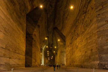 Mine salt Slănic, Romania