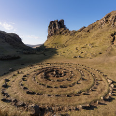 Fairy Glen in the Isle of Skye, Scotland