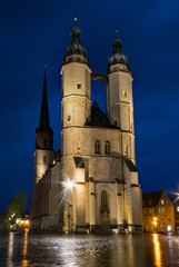 Marienkirche in Halle an der Saale, Sachsen-Anhalt, Deutschland 