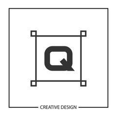 Initial Letter Q Logo Template Vector Design