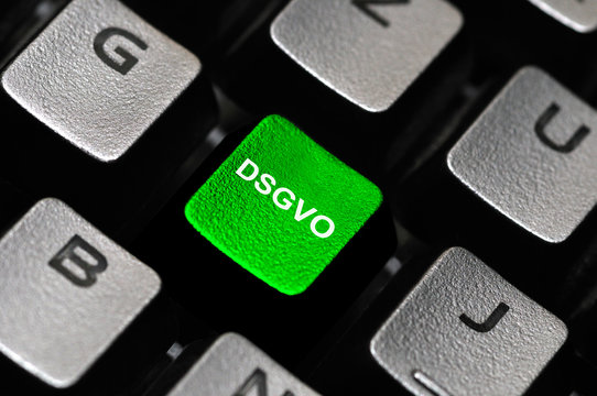 DSGVO Key grün