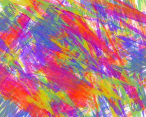 creative multicolored abstraction