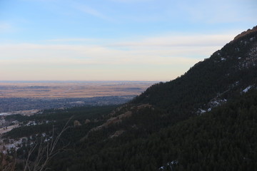 Obraz premium view of mountains