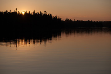 Lake at Sunset