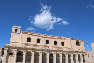 Obraz premium Basilica of Saint Lucia at the Sepulcher in Syracuse, Sicily Italy