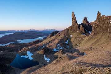 Hiking in the Isle of Skye, Scotland