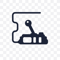 Controls transparent icon. Controls symbol design from Arcade collection. Simple element vector illustration. Can be used in web and mobile.