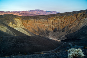 Ubehebe Crater in Death Valley National Park, California, USA