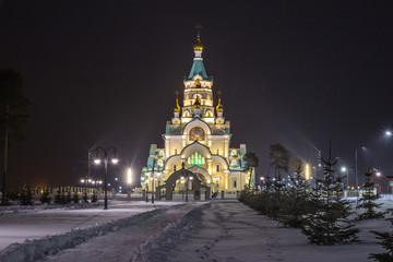 Temple of the Great Martyr Tatiana in Russia, Kogalym