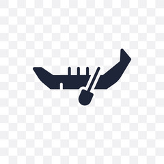 gondola transparent icon. gondola symbol design from Transportation collection. Simple element vector illustration. Can be used in web and mobile. © CoolVectorStock