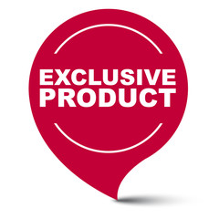 red vector banner exclusive product