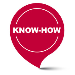 red vector banner know how