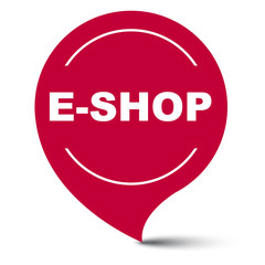 red vector banner eshop