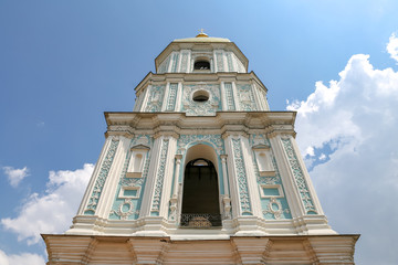 Bell Tower of Saint Sophia Cathedral in Kiev, Ukraine